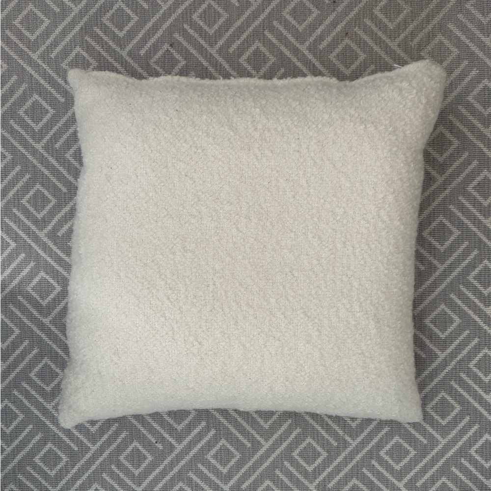 Cozy Cream Accent Pillow